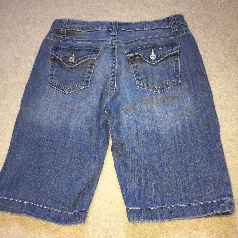 Sonoma pm/6 women’s jean Bermuda shorts petite